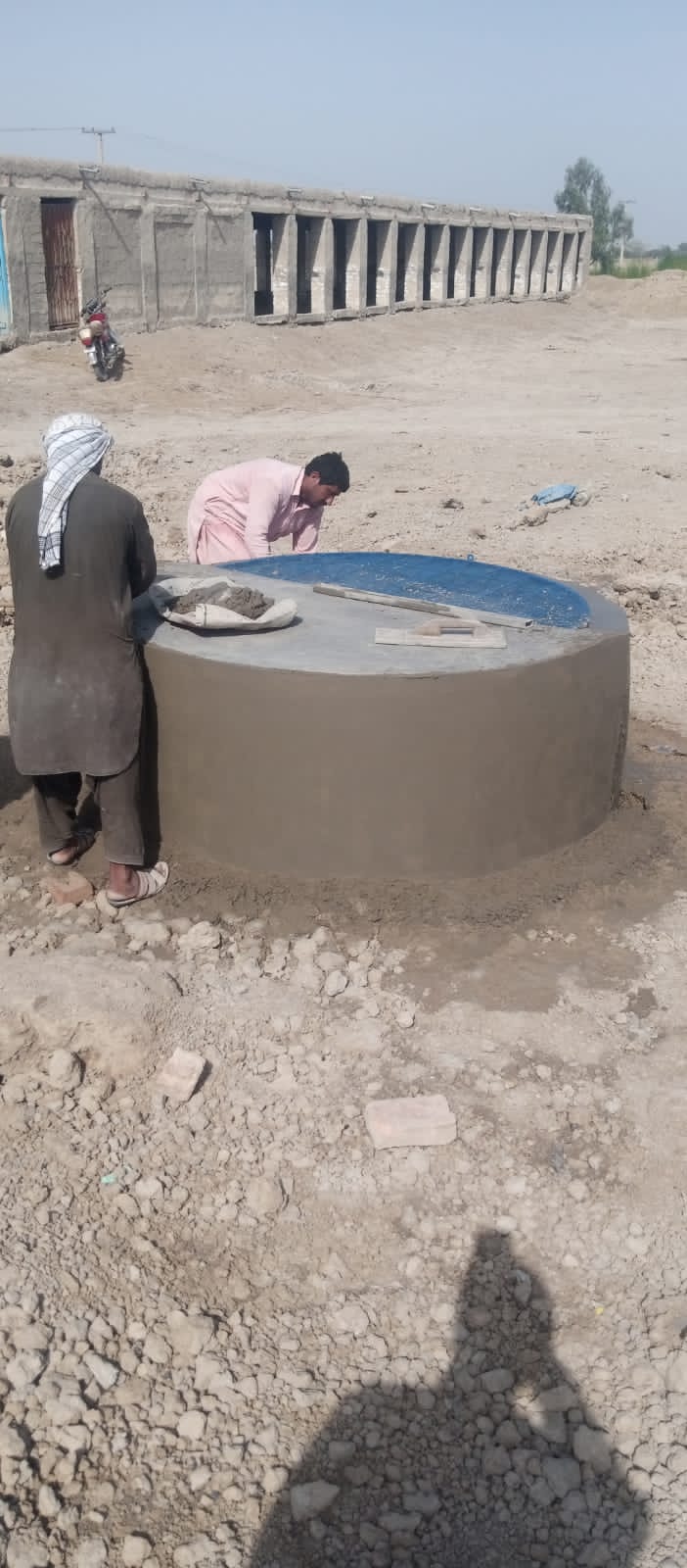 Biosand filter construction