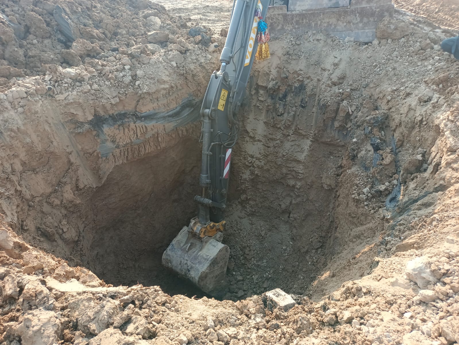 Excavation for water infrastructure