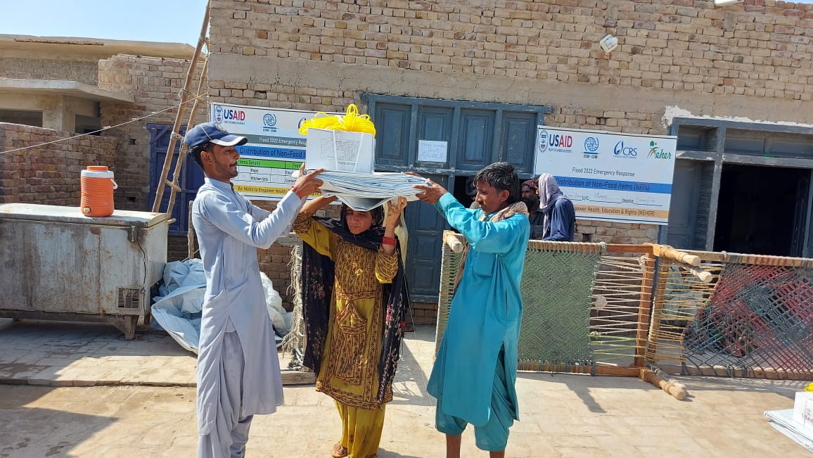 Non-food item distribution